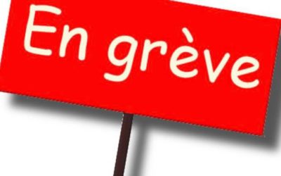 Flash Info : Greve Vendredi 08 Juillet 2022